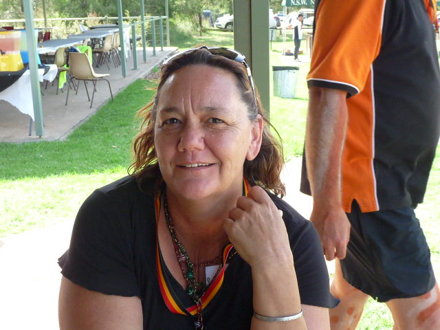 Jodi Cameron at Appin massacre commemoration